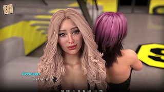 First-timer, brunette big ass, visual novel