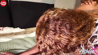 Amateur ebony delivers intense anal and big tit passion