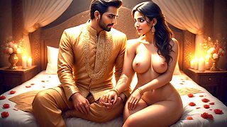 Desi couple's wild romance tempts him to bust inside her