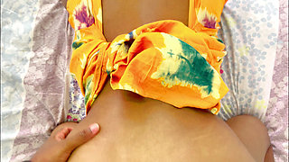 honeymoon couple having fun night