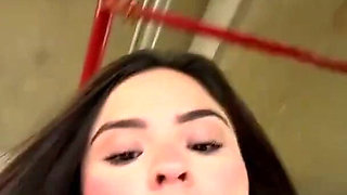 Latina Gets Fucked in a Car on a Public Stree