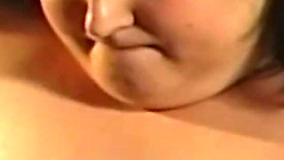 Mature BBW MILF Locked in Stocks for Spanking
