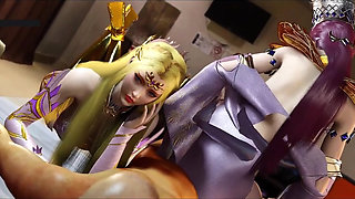 Virtual Goddess of Endless Desire Glow - 3D Animation Hentai