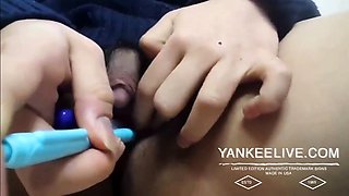 Japanese Girl's Huge Clit Masturbation