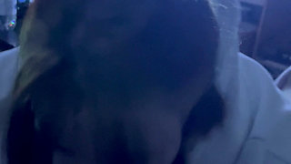 18 Year Old on Her Knees Blowjob