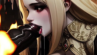 Big Ass MILFs in Renaissance Festival Clothes Get Fucked by Muslim Warriors