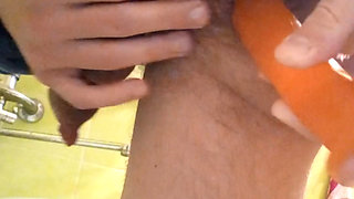 I fuck my gaping asshole, and after fisting I spit out natural lube.