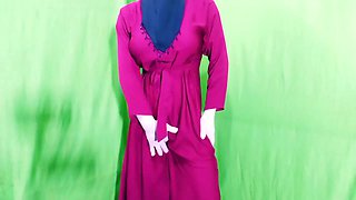 Hijabi Muslim Pakistani gorgeous bhabhi