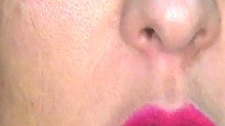 Hot Fun Swallowing Big Tangerines