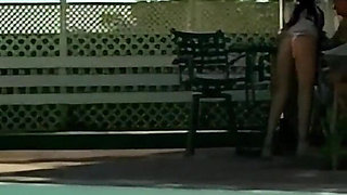 Lee Ann: a Young Sex Goddess with a Perfect Body Fucked Hard by the Pool