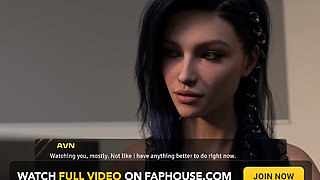 Move the Chains - Busty Emo College Teacher Has Dreamt About Tasting My Cock