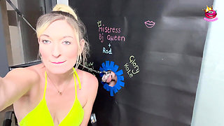 Chastity Cage Gloryhole Denial