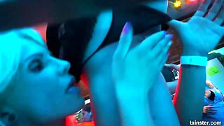 Lesbian Party Part 4: Emylia Argan, Cherry Kiss & Ani Black Fox - Cam 3