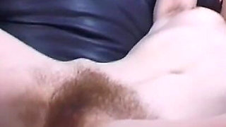 Extra Hairy 90's Buff Girl Shows off Hairy Bod