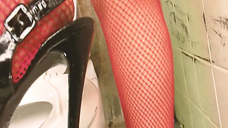 Dirty Holes Scene-2_mature Redhead with Big Tits in Lingerie Lucie Love Enjoys Sucking and Fucking in a Glory Hole