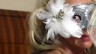 Sienna Diamond Queen Barbie MILF Black Fishnets Full Solo Show