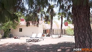 Busty Blonde Slut Skylar Vox Tagged Teamed by 2 Escaped Prisoners GP1960