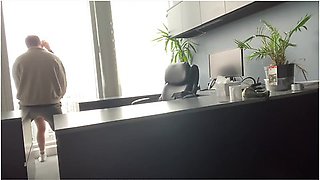 Sexy Milf Boss Fucked In Her Office By Intern With Fat Cock