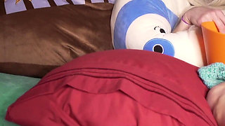 Step mom & step son movie night creampie