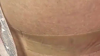 POV Camera. Neon Sex with Tattooed Barbie and Superman, Fetish and Cum on Ass