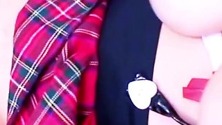 Skinny college girl lets teacher fuck her during detention