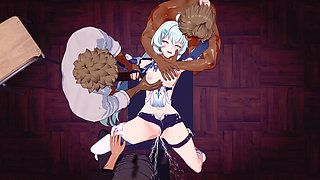 Honkai Impact - Shigure Kira Gangbang Sex - Hentai NSFW Animation