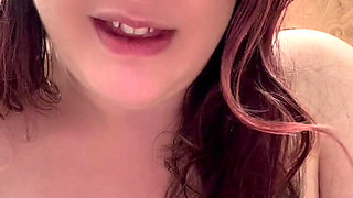 Burping and Giving Jerk off Instructions While Topless and Playing with My Tits: Bella Blast