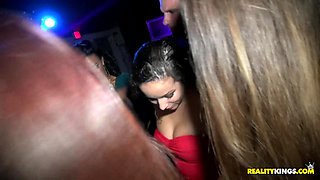 Wild Latina Night with Alaina Kristar in Club Frenzy