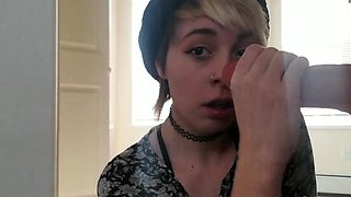 Wet Teen Dildo Blowjob
