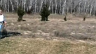Public amateur blonde with huge boobs paid for toilet sex
