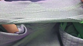 Stacked brunette goes solo toys and masturbation