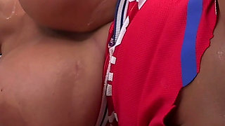 Busty Blonde with Huge Tits Wants a Sexual Workout