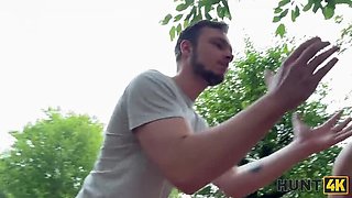 Hot Czech Stranger Picked Up & Rough Fucked Outdoor - HD POV Sex