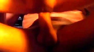Amateur blonde ass fucked in the cloak room of a night club