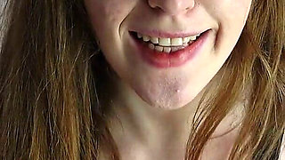 I Beg for Your Cum on My Tongue