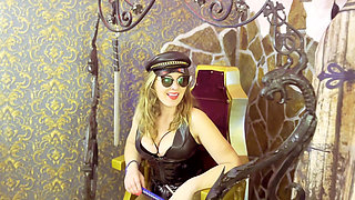 Hard lesbian flogging