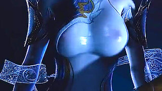 The Dream Goddess of Scarlet Temptation - 3D Animation Hentai