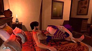 Bella the Witch Sucks and Rides Cock - 3D Hentai VR Sex Animation