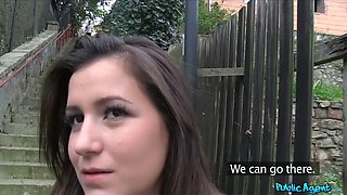 Public agent - lovely and innocent teen dark haired gets fucked in a car