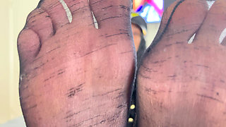 Stewardess Foot JOI Adventure