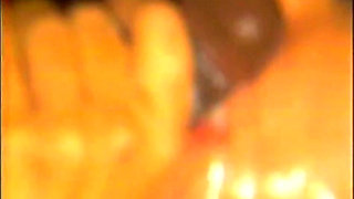 Orgy - Triple Penetration with 3 Big Cocks White and Black for a Young Horny Brunette