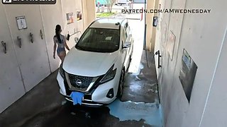 AmWednesday - Van Wash Pt two (Exterior Security Camera Angle)