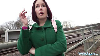 Stunner Belle's college babe scene