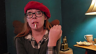 Ms.Thrope Smokes and Rants about her love of smoking fetish