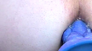 MILFs First Anal Fuck with Fuck Machine & Double Penetration