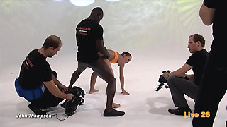 Viktoria and Mary Get BBC Gangbang Facial Bukkake