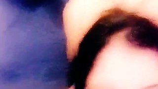 Sweet beauty masturbating on webcam close up