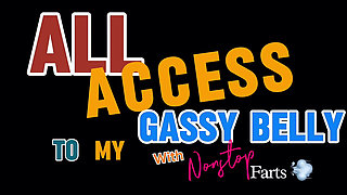 My Bloated Talkative Belly and Nonstop Stink Farts by Bella Blast