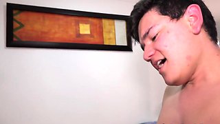 Amateur cutie twunk doggystyled by BF