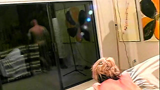 Top-class blonde doll gets her ass banged in threesome